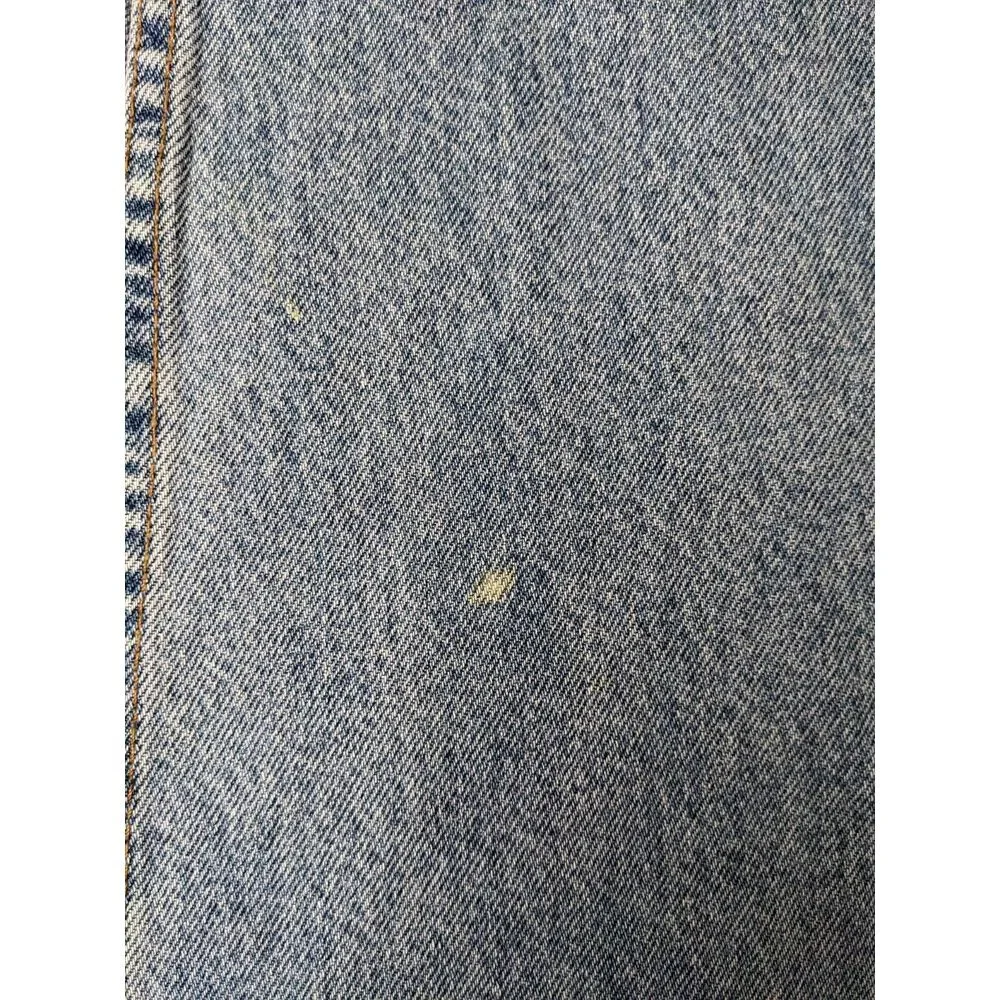 Vintage 1980-90s Levi's Blue Denim‎ White Tab #575 Made in USA 44x32 High Rise